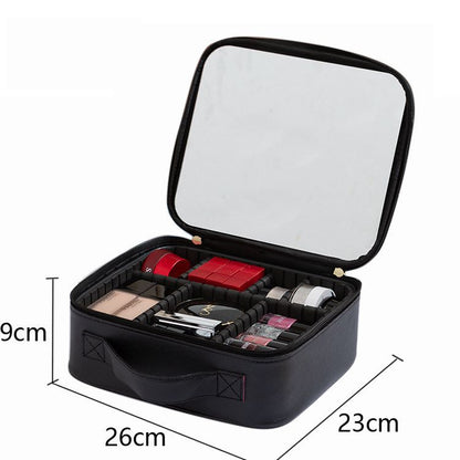 Travel makeup bag