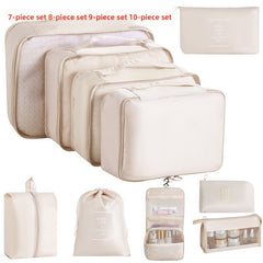 7-piece light beige