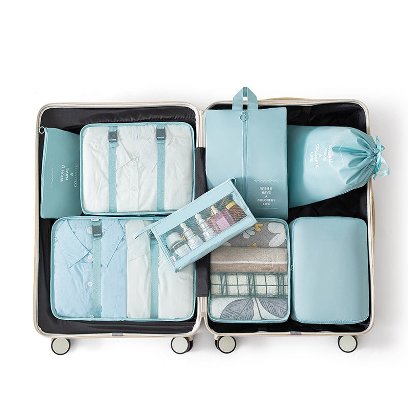 Travel Storage and Packaging Seven-Piece Toiletry Bag