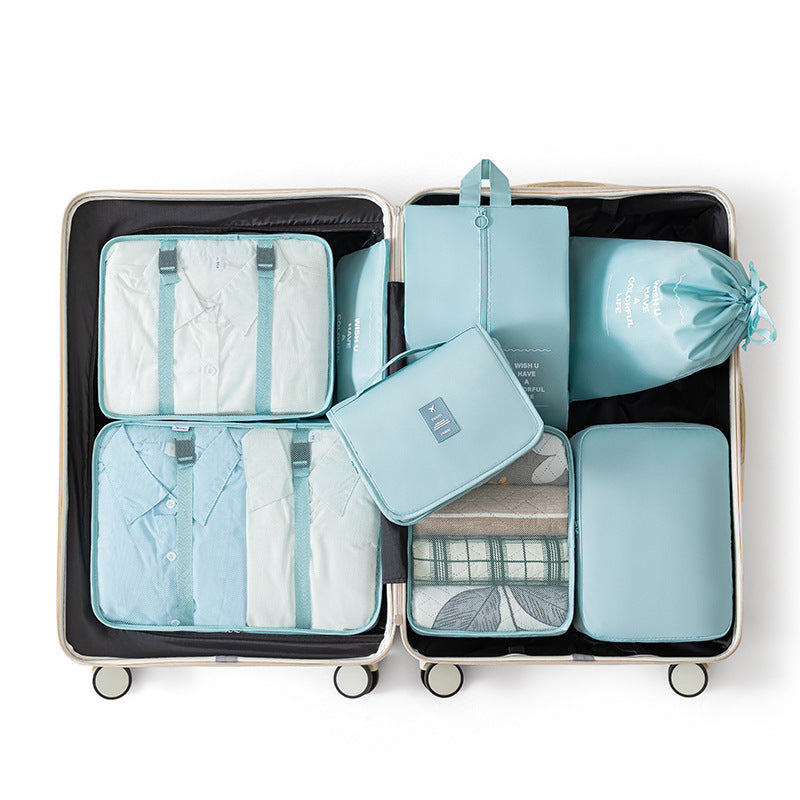 Travel Storage and Packaging Seven-Piece Toiletry Bag