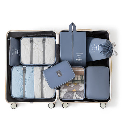 Travel Storage and Packaging Seven-Piece Toiletry Bag