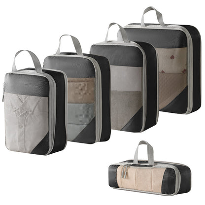 Travel Storage Bag Compressed Ten-piece Suit Digital Toiletry Cosmetics Storage Bag Clothes Shoes Luggage Travel Bag