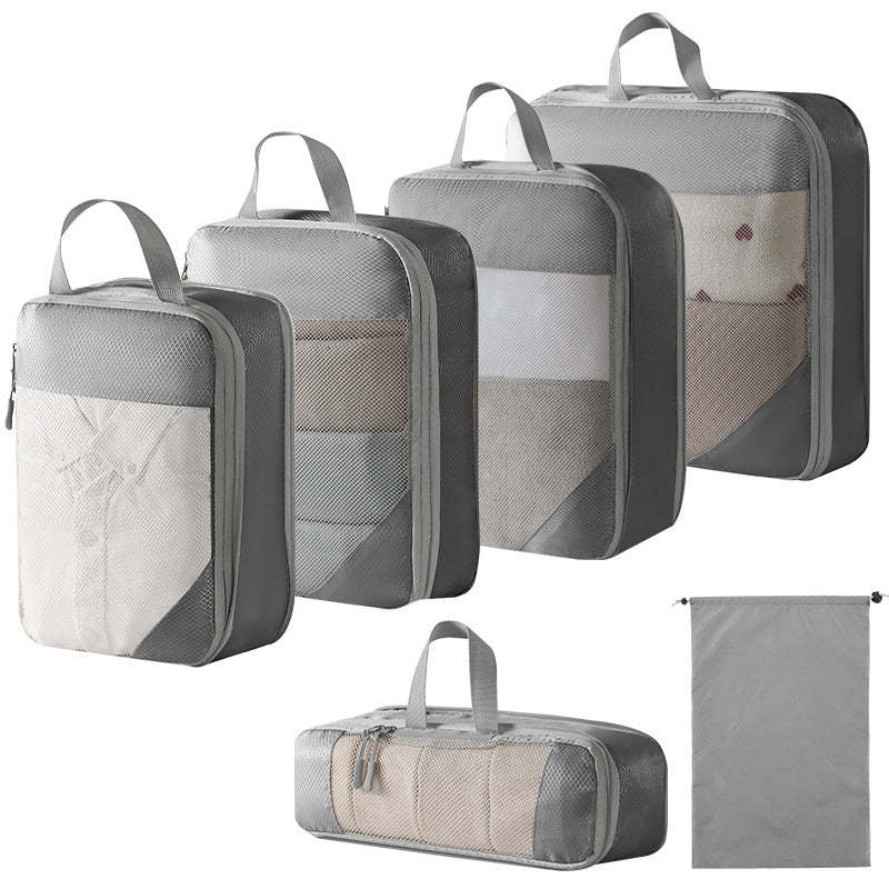 Travel Storage Bag Compressed Ten-piece Suit Digital Toiletry Cosmetics Storage Bag Clothes Shoes Luggage Travel Bag