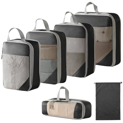 Travel Storage Bag Compressed Ten-piece Suit Digital Toiletry Cosmetics Storage Bag Clothes Shoes Luggage Travel Bag