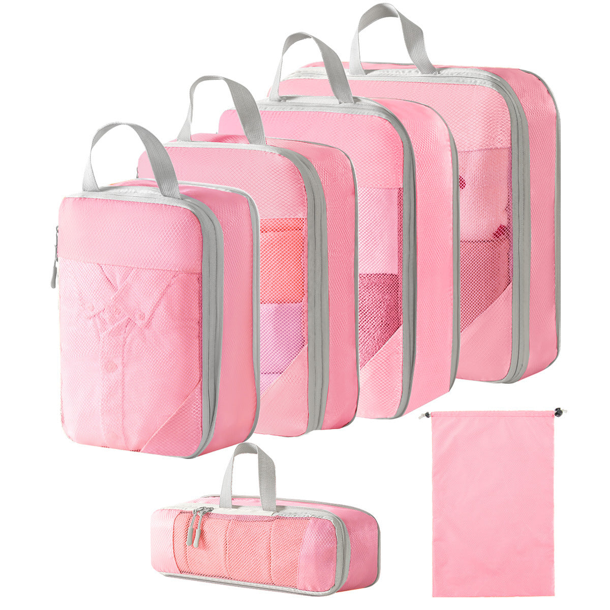Travel Storage Bag Compressed Ten-piece Suit Digital Toiletry Cosmetics Storage Bag Clothes Shoes Luggage Travel Bag