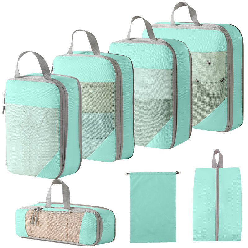 Travel Storage Bag Compressed Ten-piece Suit Digital Toiletry Cosmetics Storage Bag Clothes Shoes Luggage Travel Bag