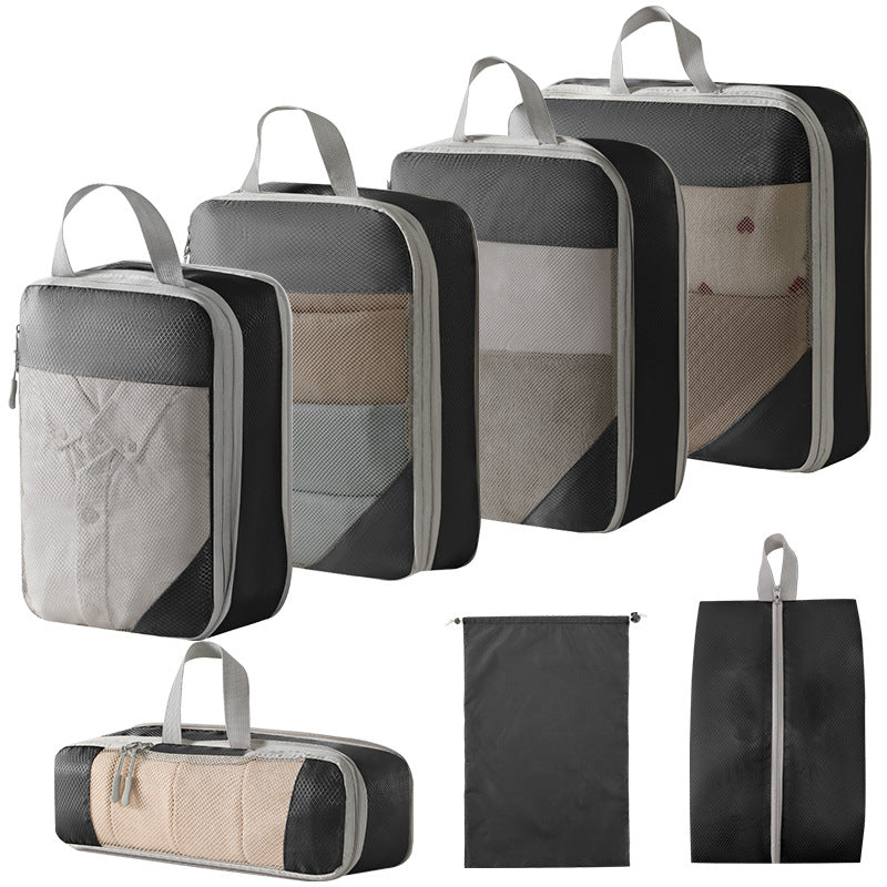 Travel Storage Bag Compressed Ten-piece Suit Digital Toiletry Cosmetics Storage Bag Clothes Shoes Luggage Travel Bag