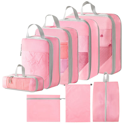 Travel Storage Bag Compressed Ten-piece Suit Digital Toiletry Cosmetics Storage Bag Clothes Shoes Luggage Travel Bag
