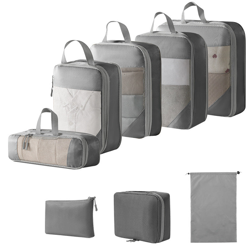 Travel Storage Bag Compressed Ten-piece Suit Digital Toiletry Cosmetics Storage Bag Clothes Shoes Luggage Travel Bag