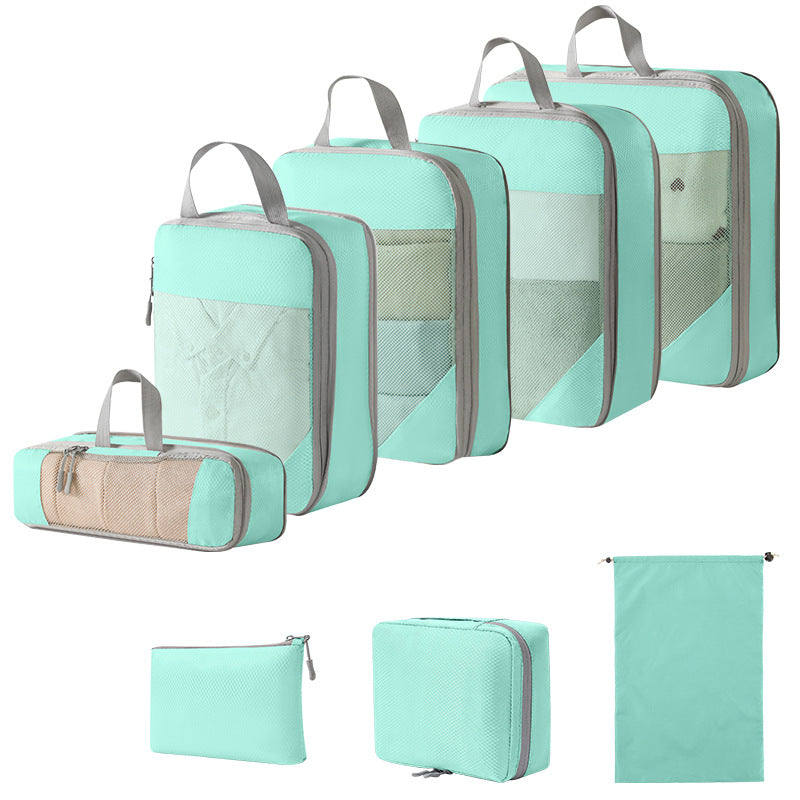 Travel Storage Bag Compressed Ten-piece Suit Digital Toiletry Cosmetics Storage Bag Clothes Shoes Luggage Travel Bag