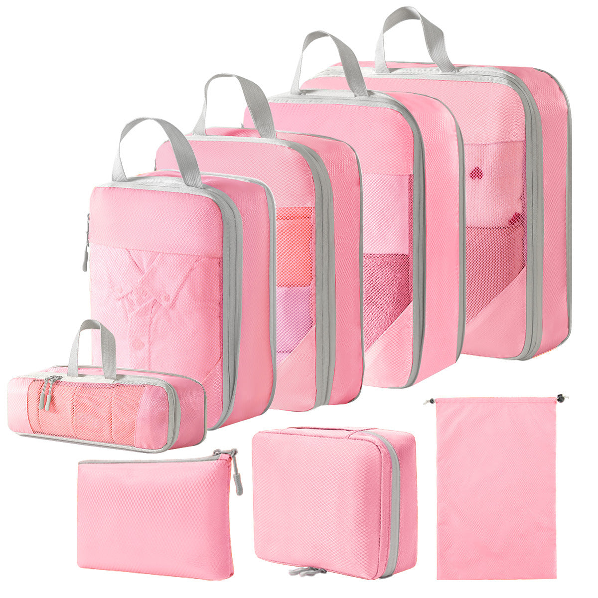 Travel Storage Bag Compressed Ten-piece Suit Digital Toiletry Cosmetics Storage Bag Clothes Shoes Luggage Travel Bag