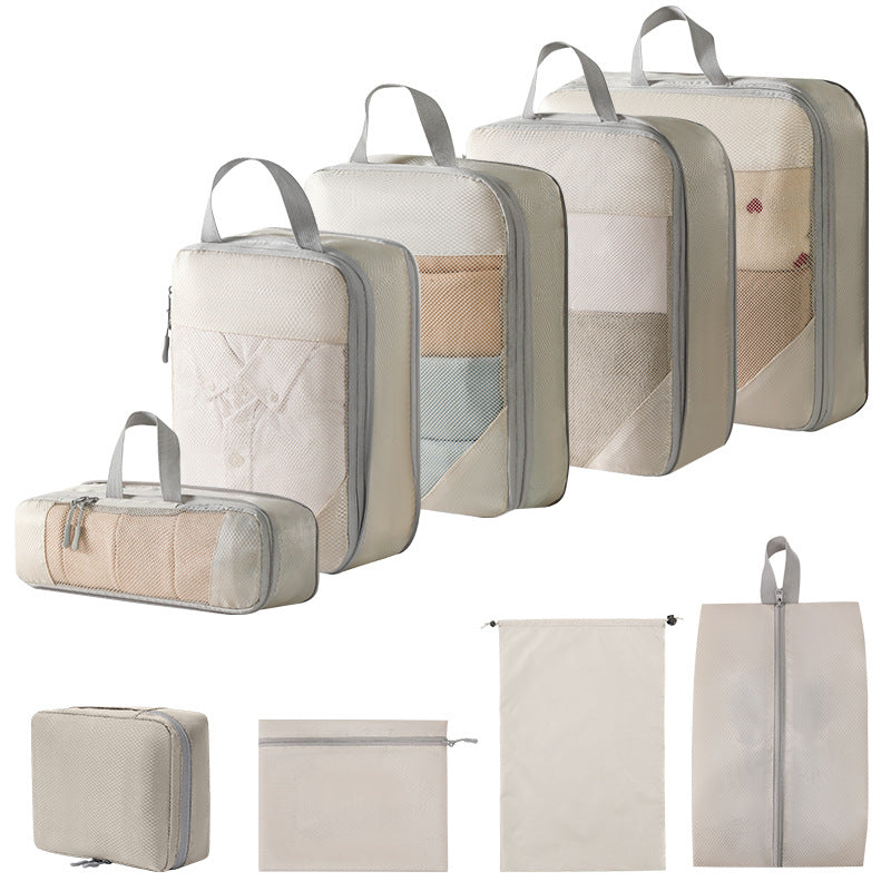 Travel Storage Bag Compressed Ten-piece Suit Digital Toiletry Cosmetics Storage Bag Clothes Shoes Luggage Travel Bag
