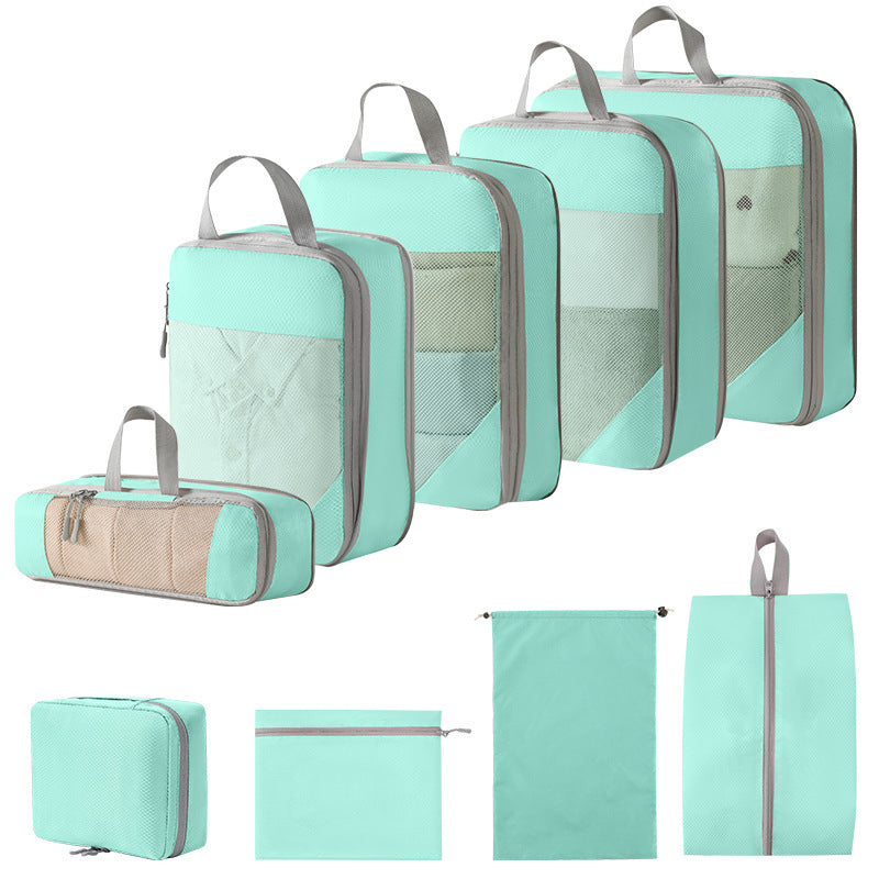 Travel Storage Bag Compressed Ten-piece Suit Digital Toiletry Cosmetics Storage Bag Clothes Shoes Luggage Travel Bag
