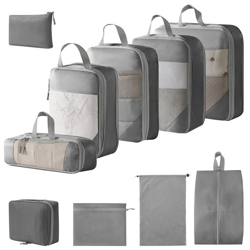 Travel Storage Bag Compressed Ten-piece Suit Digital Toiletry Cosmetics Storage Bag Clothes Shoes Luggage Travel Bag