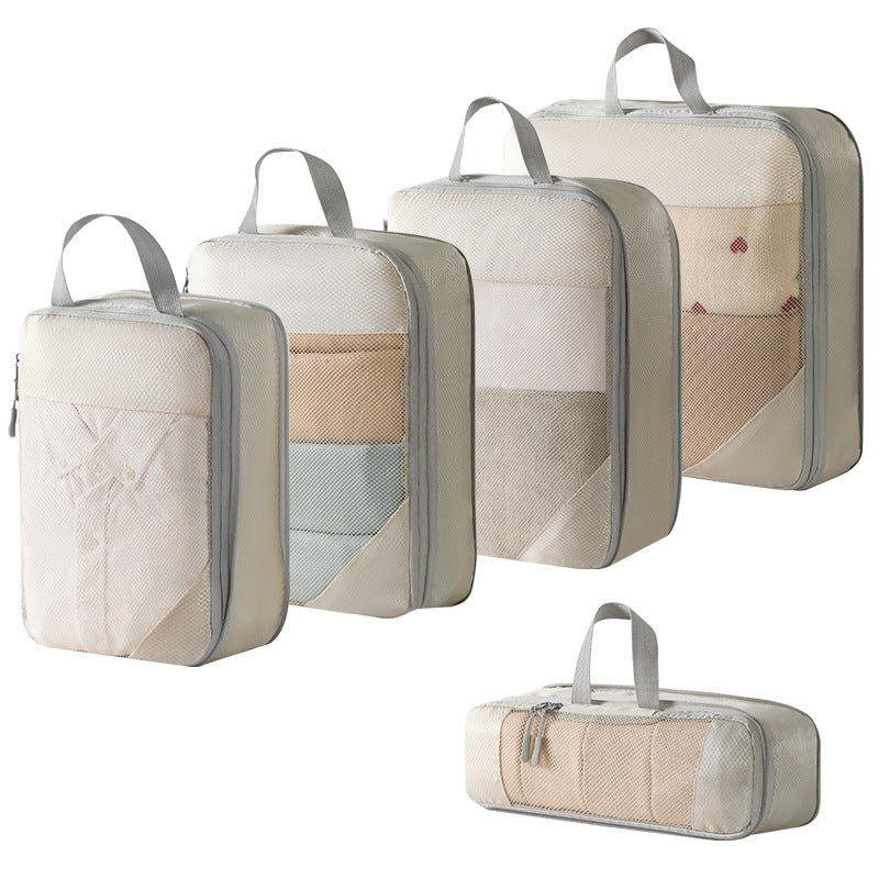 Travel Storage Bag Compressed Ten-piece Suit Digital Toiletry Cosmetics Storage Bag Clothes Shoes Luggage Travel Bag