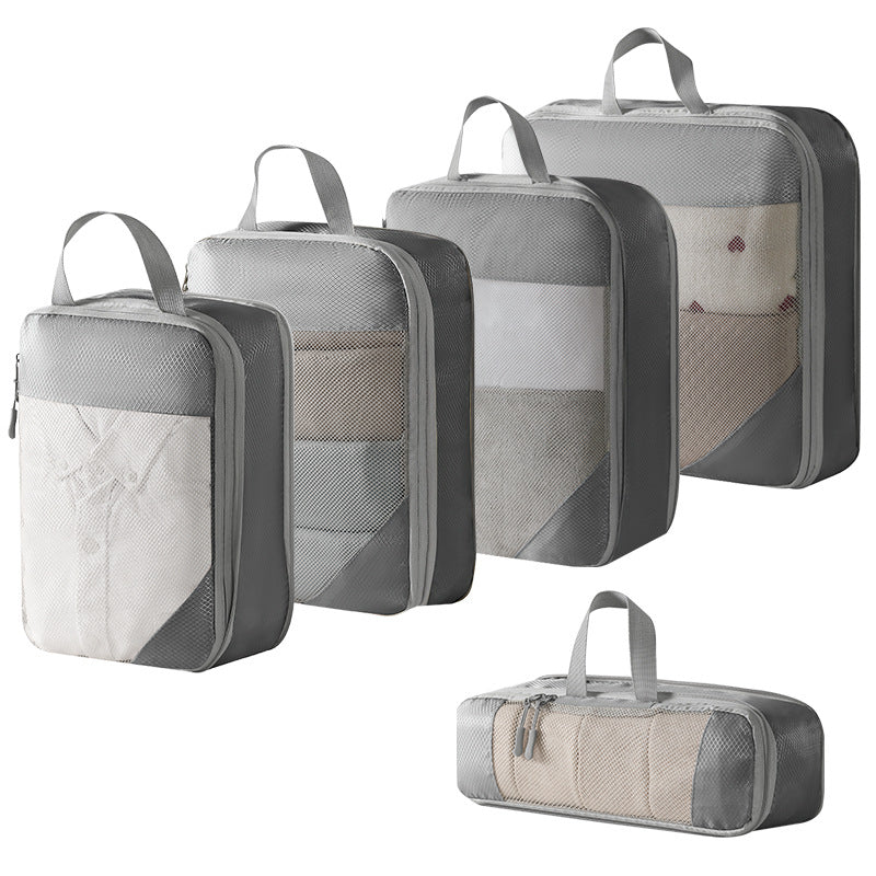 Travel Storage Bag Compressed Ten-piece Suit Digital Toiletry Cosmetics Storage Bag Clothes Shoes Luggage Travel Bag