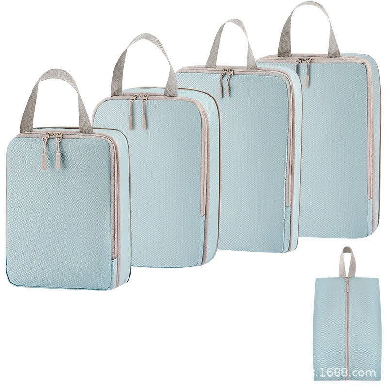 Travel Storage Bag Compressible Eight Pieces suit Wash Makeup Digital Clothes Storage Bag Shoes Luggage Travel Bag
