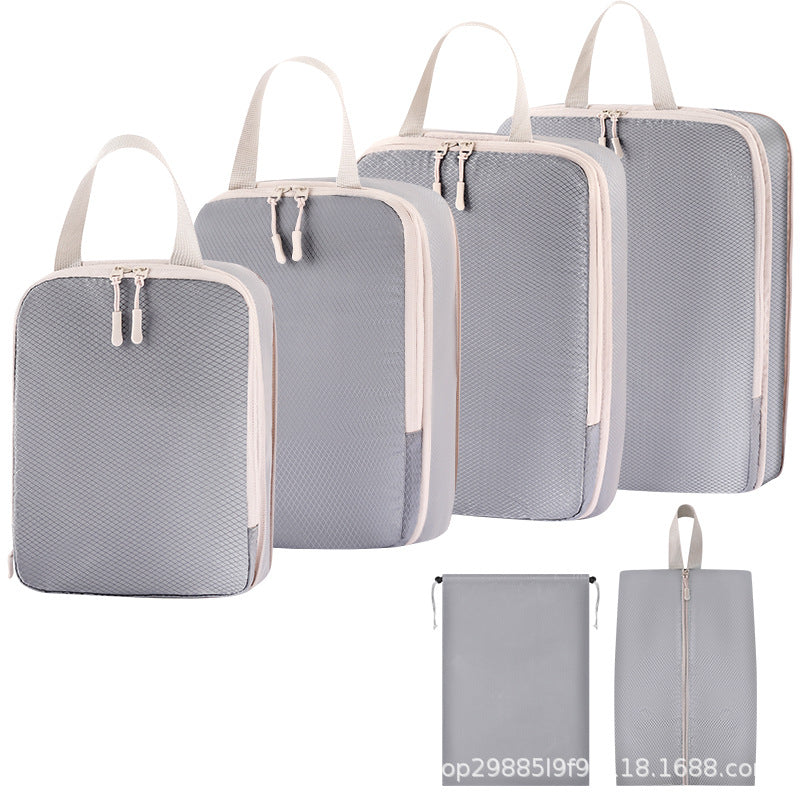 Travel Storage Bag Compressible Eight Pieces suit Wash Makeup Digital Clothes Storage Bag Shoes Luggage Travel Bag