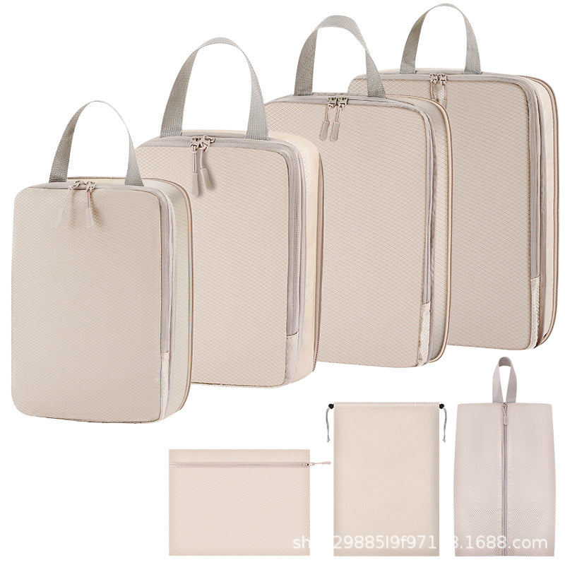 Travel Storage Bag Compressible Eight Pieces suit Wash Makeup Digital Clothes Storage Bag Shoes Luggage Travel Bag