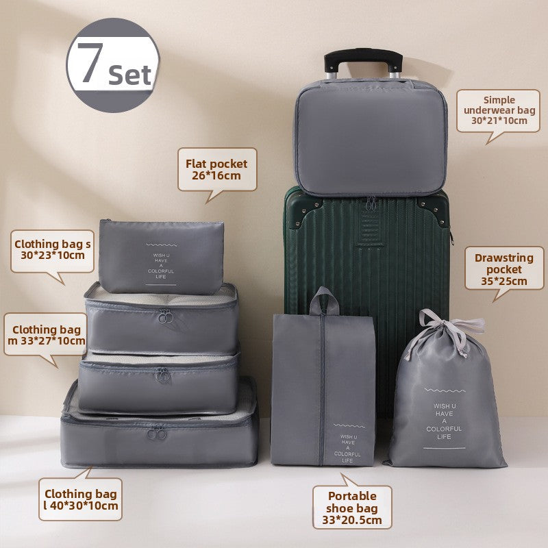 Travel Storage Bag Set with Expandable Design