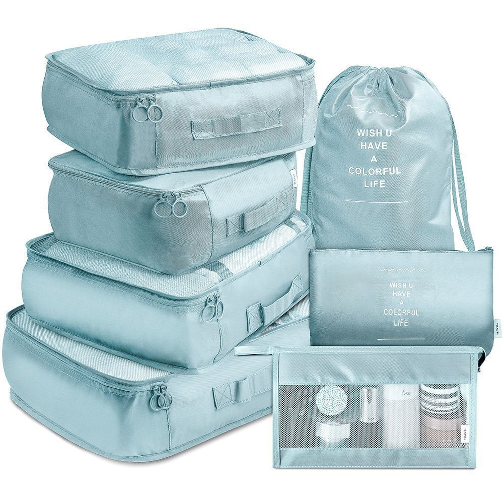 Travel Storage Bag Set with Expandable Design