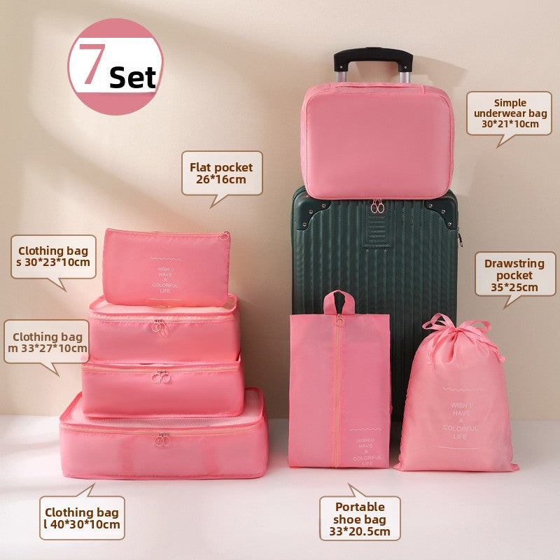 Travel Storage Bag Set with Expandable Design