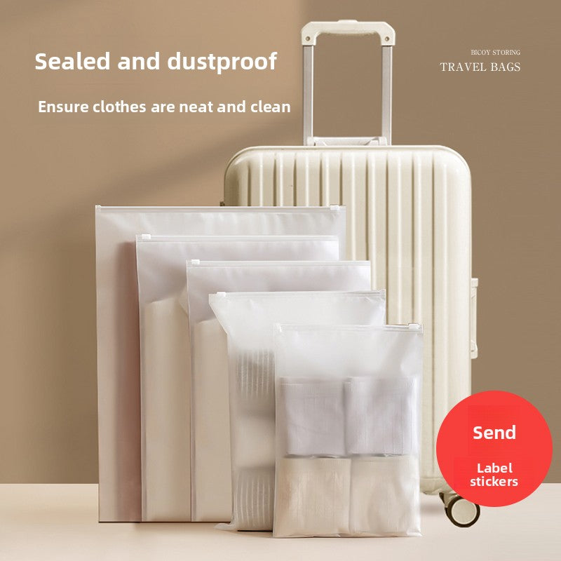 Travel storage bags, underwear, clothes and garment sealing bags