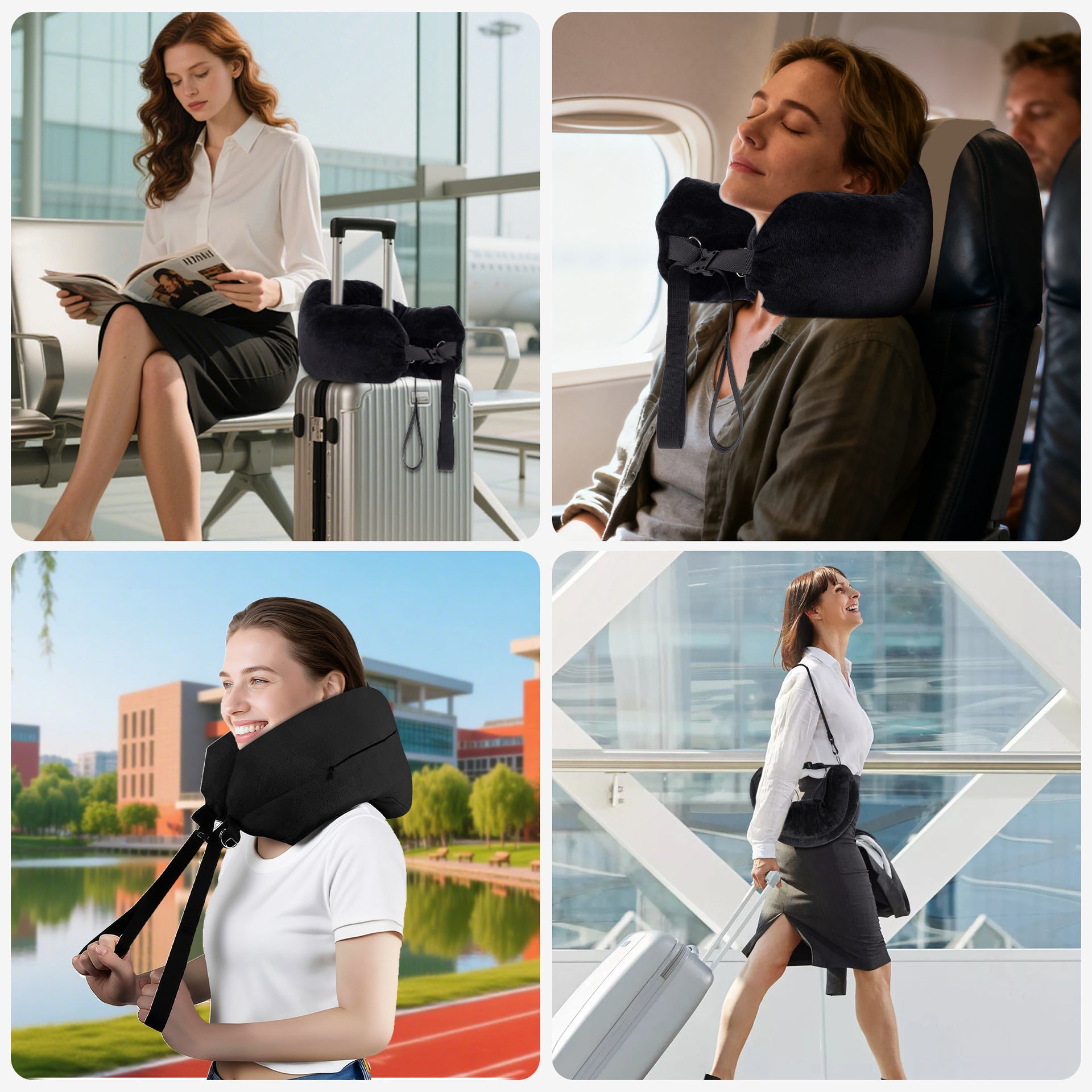 Travel storage pillow