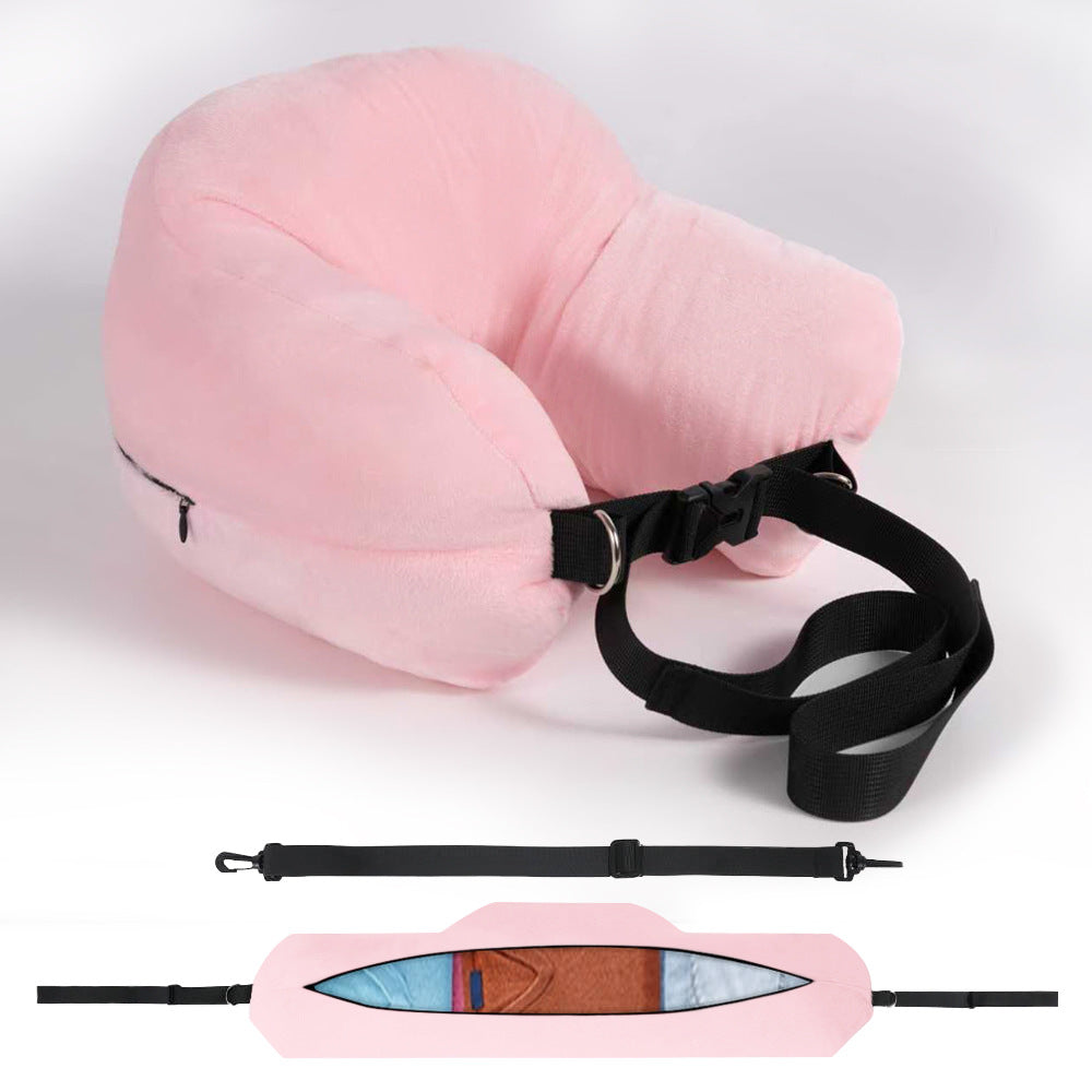 Travel storage pillow