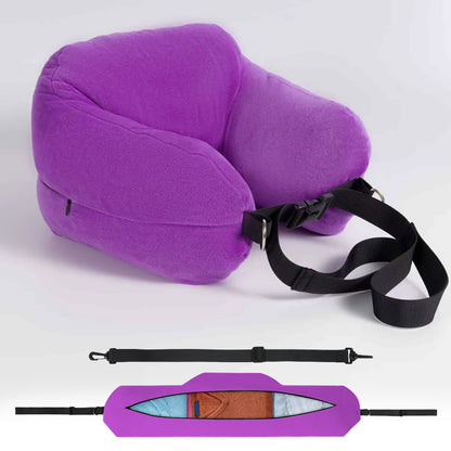 Travel storage pillow