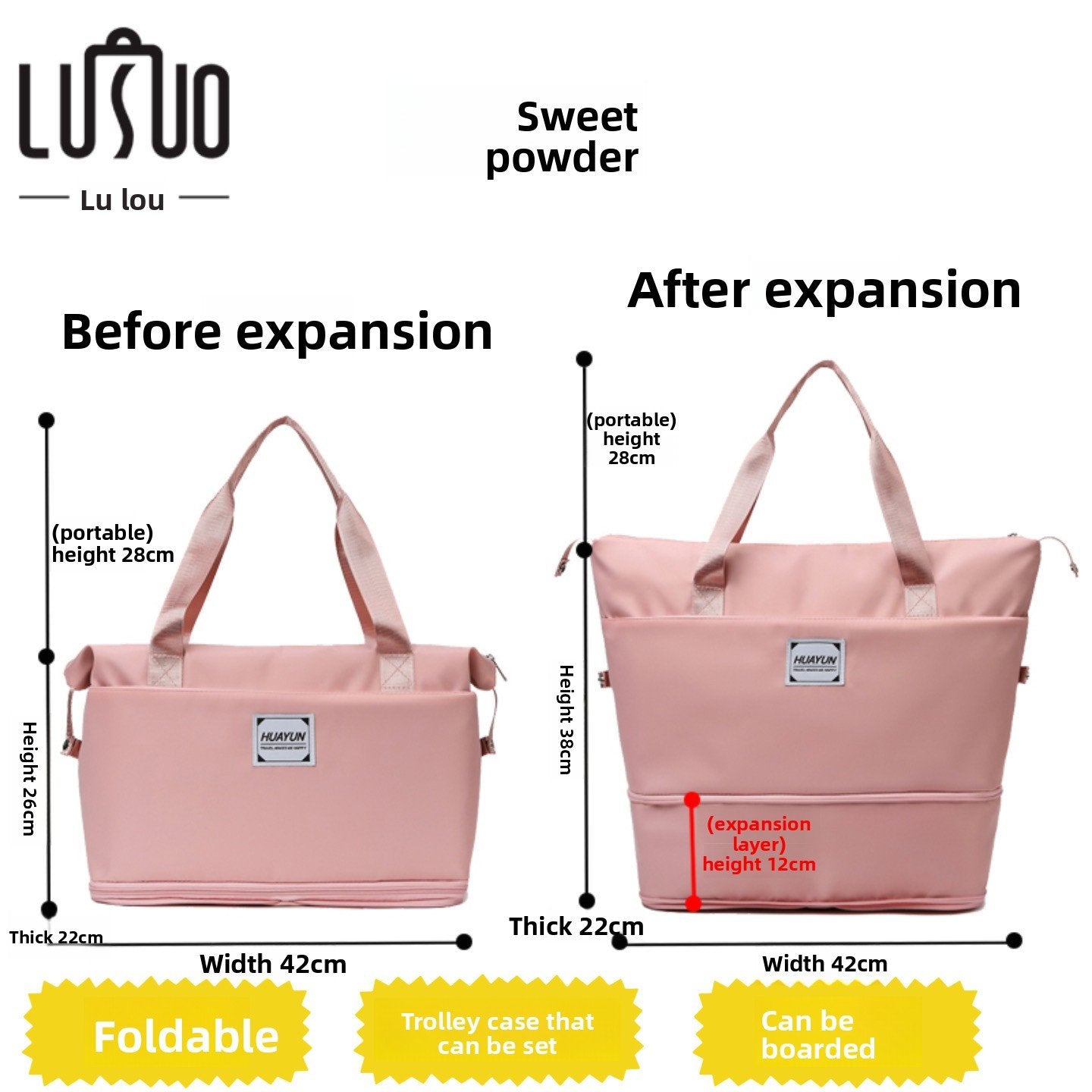 Travel Storage Satchel Bag