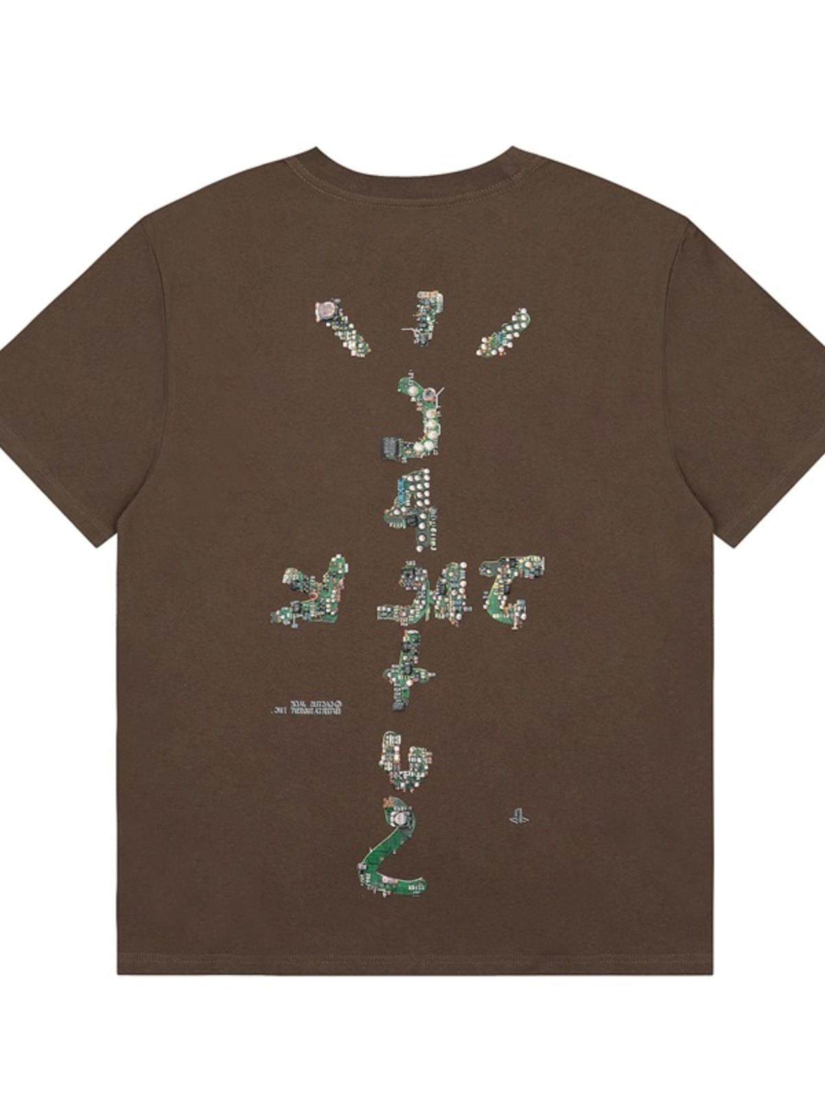 Travis Scott Cactus Jack T-Shirt Streetwear Loose Fit