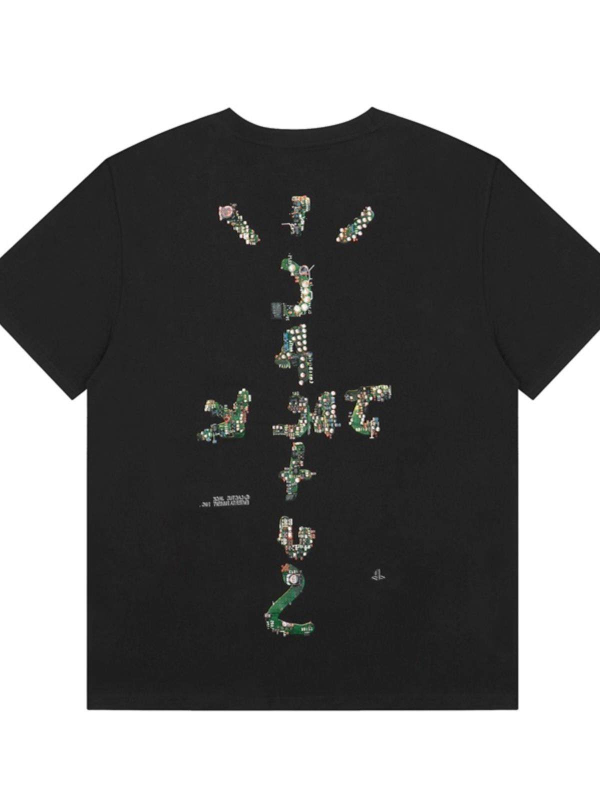 Travis Scott Cactus Jack T-Shirt Streetwear Loose Fit