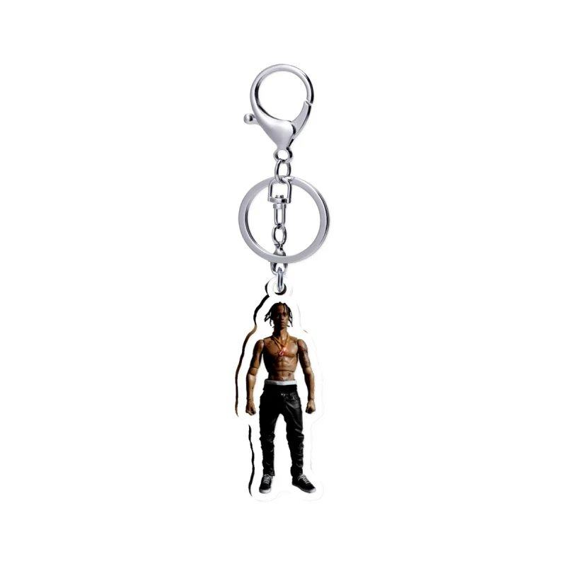 Travis Scott Rodeo Doll Keychain with Lobster Clasp