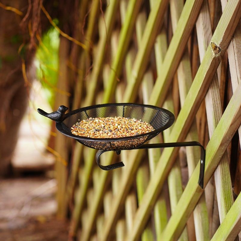 Tray bird feeder