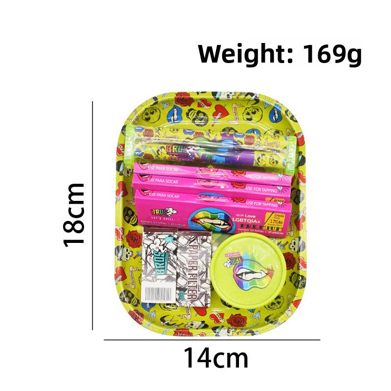 Tray Tinplate Tray Set Biodegradable Plastic Grinding