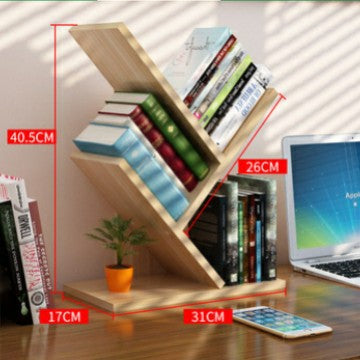 Tree-shaped Wall Mounted Bookshelf
