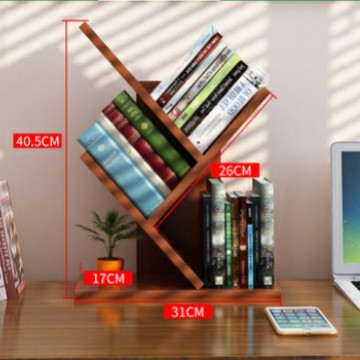 Tree-shaped Wall Mounted Bookshelf