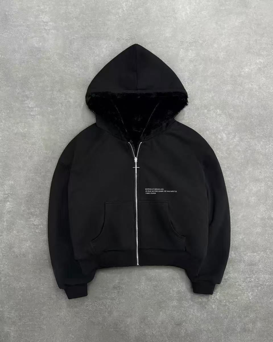 Trend Digital Zipper Sweatshirt