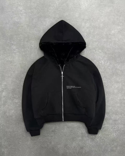 Trend Digital Zipper Sweatshirt