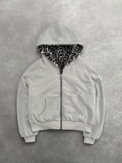 Trend Digital Zipper Sweatshirt