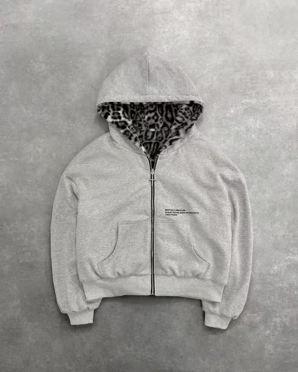 Trend Digital Zipper Sweatshirt