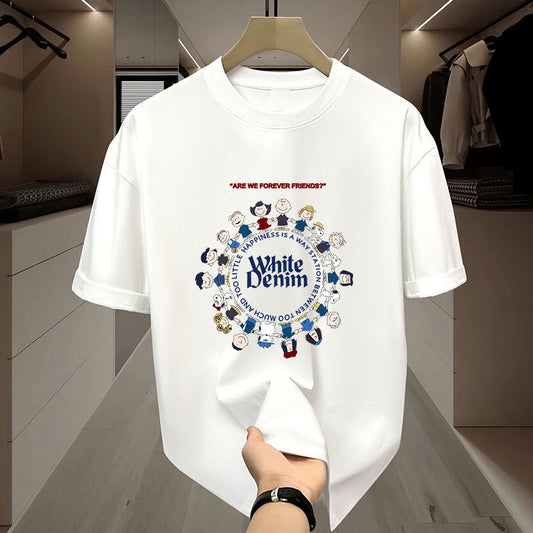 Trendy American high street summer T-shirt