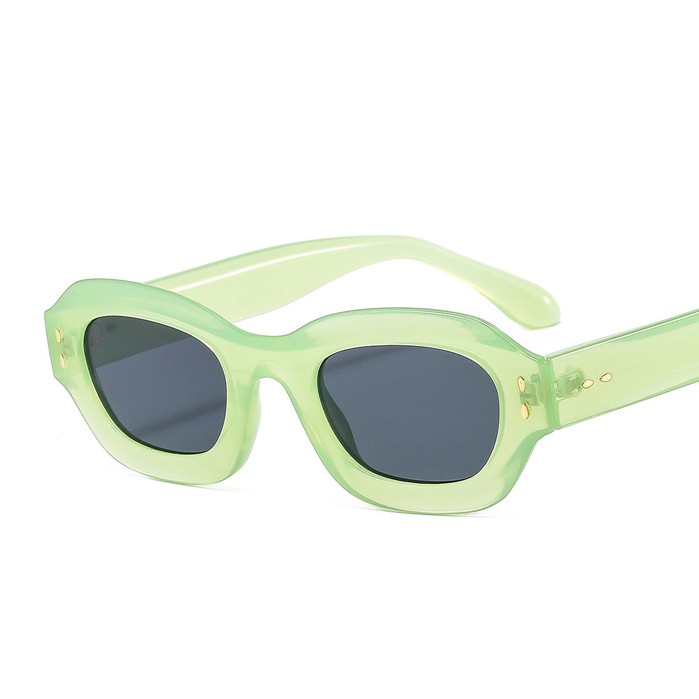 Trendy and stylish small-framed sunglasses