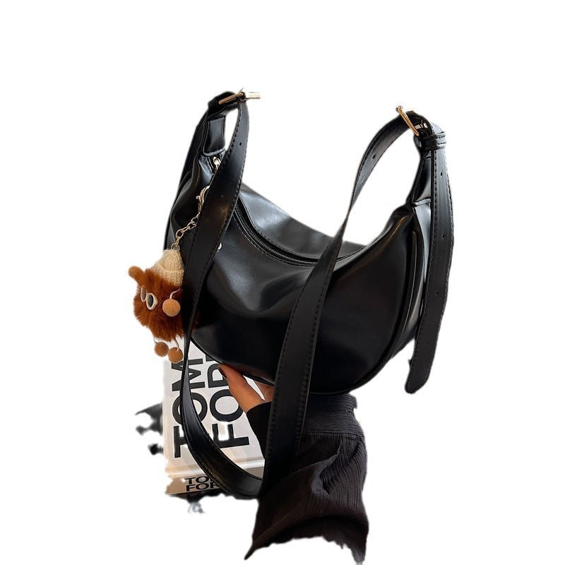 Trendy Contrast Color PU Women's Shoulder Bag