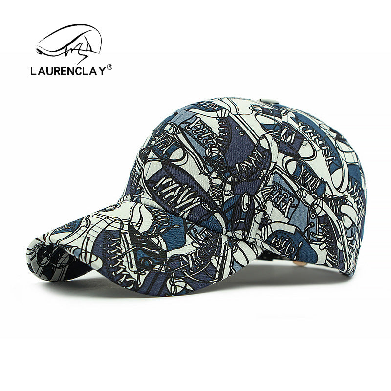 Trendy Graffiti Baseball Cap for Men and Women