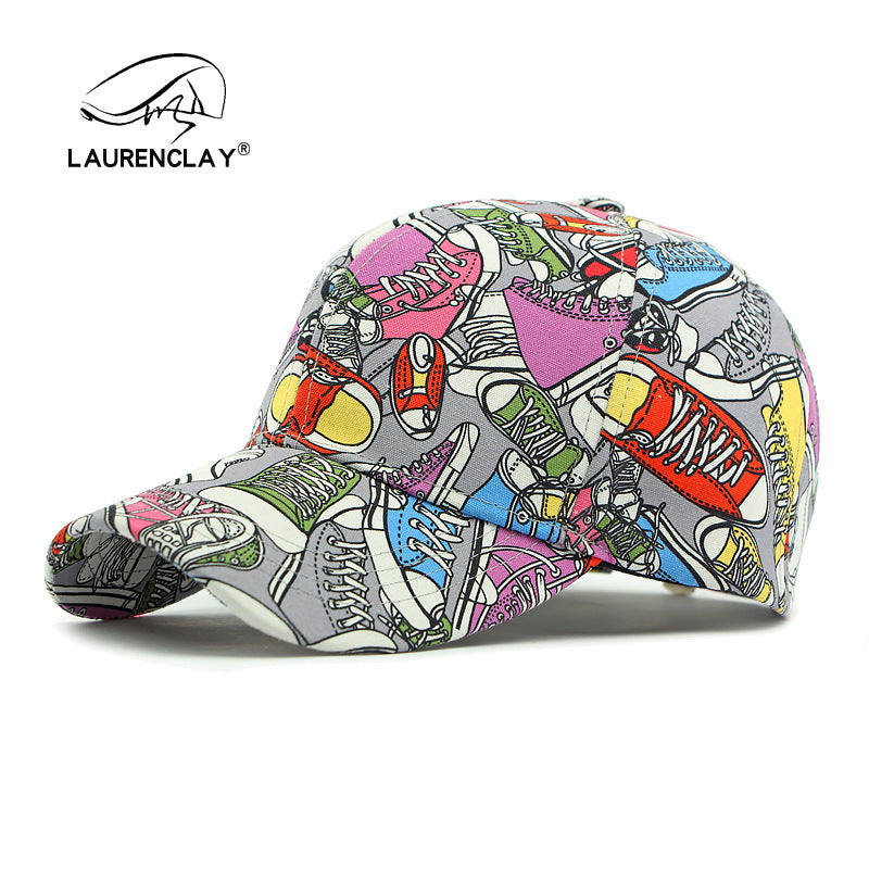 Trendy Graffiti Baseball Cap for Men and Women
