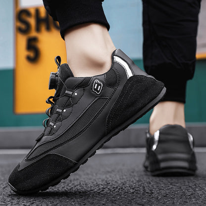 Trendy insole height-increasing men's shoes
