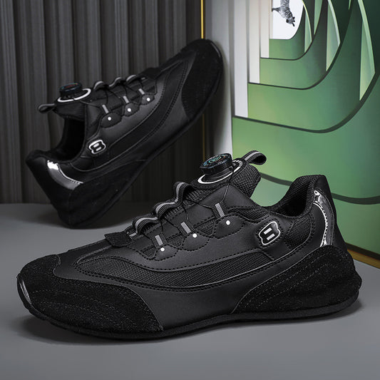 Trendy insole height-increasing men's shoes