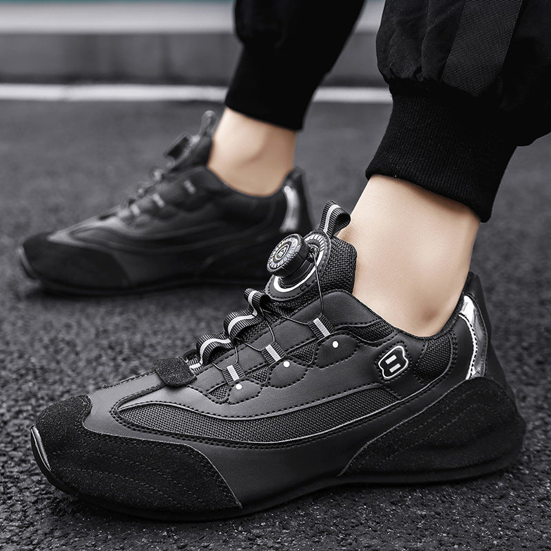 Trendy insole height-increasing men's shoes